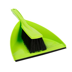 Image showing Dustpan and brush