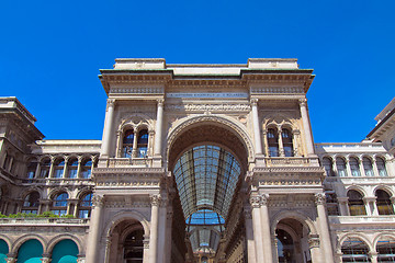 Image showing Galleria Vittorio Emanuele II, Milan