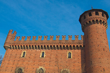 Image showing Castello Medievale, Turin, Italy