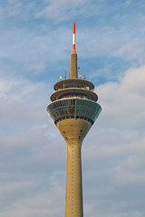 Image showing Duesseldorf Rheinturm, Germany