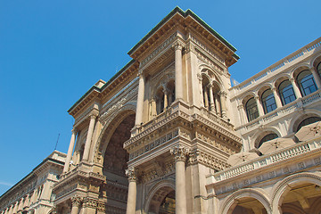 Image showing Galleria Vittorio Emanuele II, Milan