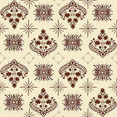 Image showing Art nouveau pattern