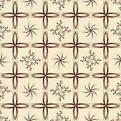 Image showing Seamless decorative pattern