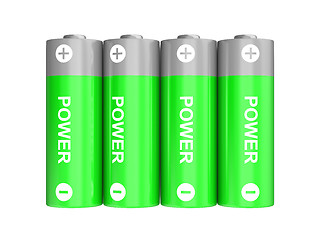 Image showing Power batteries