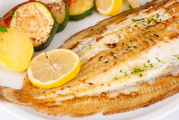 Image showing Grilled sole