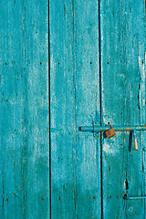 Image showing Locked door