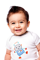 Image showing Happy baby toddler smiling