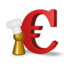 Image showing cook token and euro symbol
