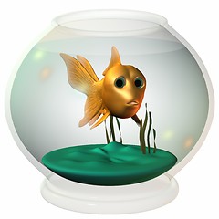 Image showing Toonimal Fish-Goldy