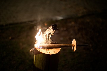 Image showing Burning Torch