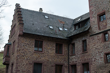 Image showing Old castle and chapel