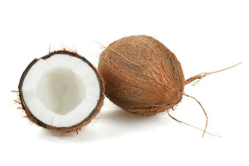 Image showing Coconut on a white background 