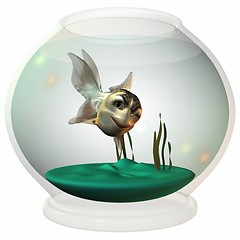 Image showing Toonimal Fish-Wink and Smile