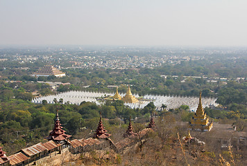 Image showing Mandalay city scenery