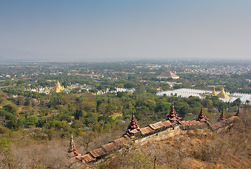 Image showing Mandalay city scenery