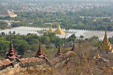 Image showing Mandalay city scenery