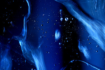 Image showing Waterdroplets and colours