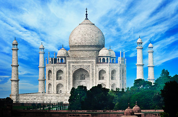 Image showing India, Agra - Taj Mahal.