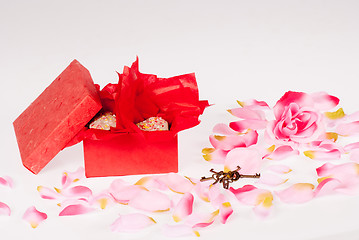 Image showing Valentines present