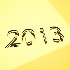 Image showing 2013 new year concepts