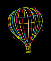 Image showing Funky balloon