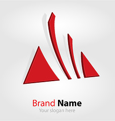 Image showing Abstract brand logo/logotype