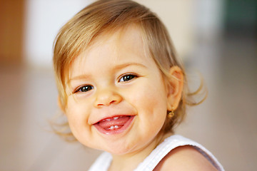 Image showing Laughing baby