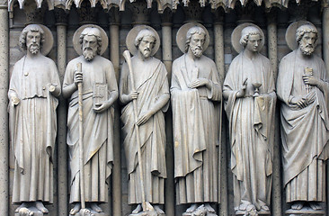 Image showing Bartholomew, Simon, James the Less, Andrew, John, and Peter