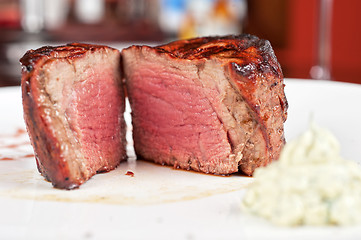 Image showing Filet mignon