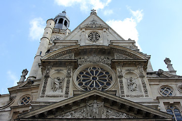 Image showing Church Saint Etienne du Mont, Paris, France