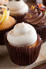 Image showing Pretty Gourmet Cupcakes Iced