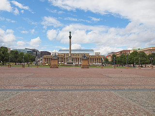 Image showing Schlossplatz (Castle square) Stuttgart