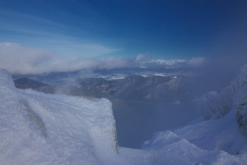 Image showing Winter in mountains