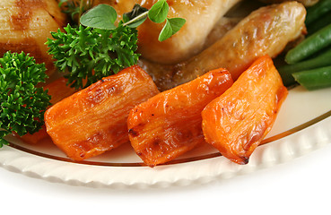Image showing Baked Carrots