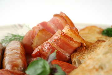 Image showing Rolled Bacon