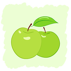 Image showing Green apples