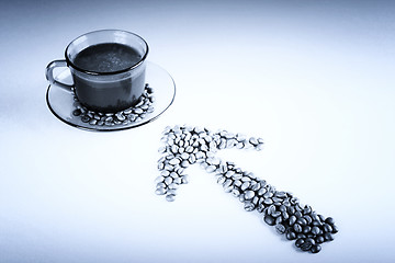 Image showing Cup with coffee