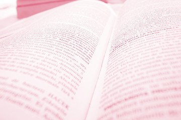 Image showing Opened book