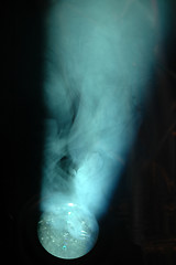 Image showing Light and smoke