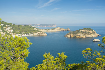 Image showing Javea coastline