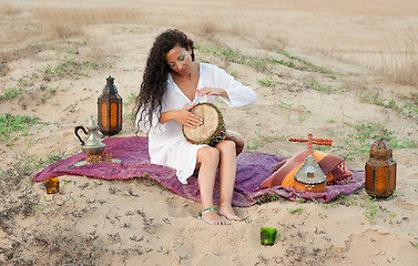 Image showing Desert portrait