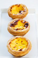 Image showing Pastel de nata 