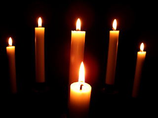 Image showing Candles