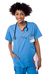 Image showing Young medical doctor woman