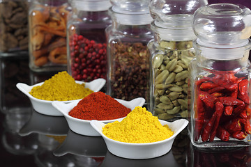 Image showing Indian spices