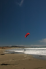 Image showing Kite Surfing