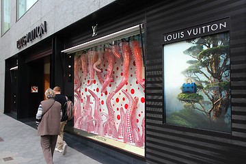 Image showing Louis Vuitton, Barcelona