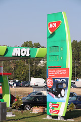 Image showing MOL gas station
