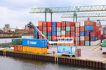 Image showing Dortmund river port