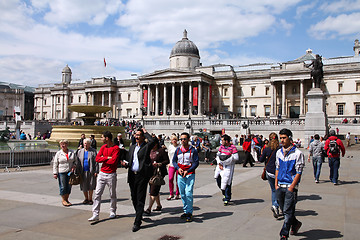 Image showing London - Trafalgar Square